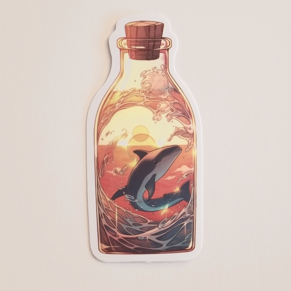 10/$10 Ocean Aesthetic Sticker